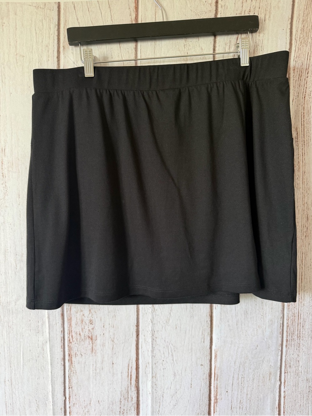Tribal Sport Black Modal Blend Skort Size XL NWOT